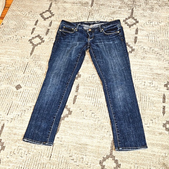 American Eagle Outfitter women's Skinny Jeans Short Cropped/Ankle sz 6 - Picture 7 of 7